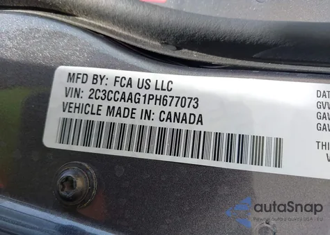 2023 Chrysler 300 Touring from USA, damaged, VIN 2C3CCAAG1PH677073